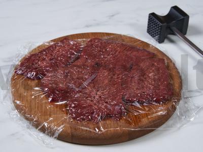 Jautienos kepenys miltuose Žingsnis 3