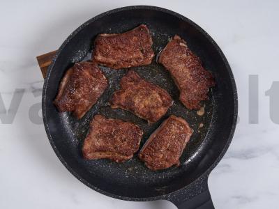 Jautienos kepenys miltuose Žingsnis 6