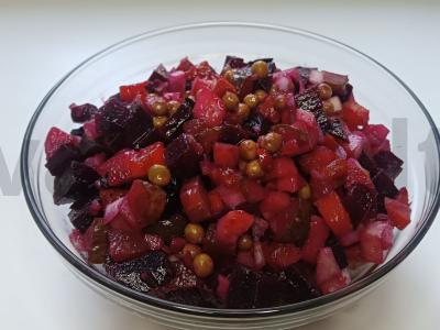 Vinegretas su džiovintais abrikosais Žingsnis 5