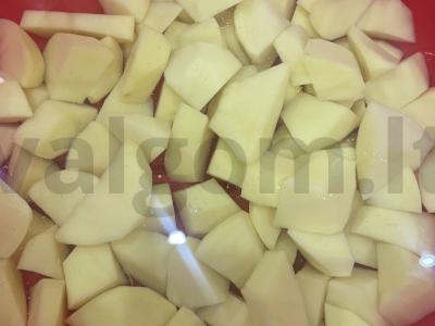 Borsčas su grybais ir citrina Žingsnis 2