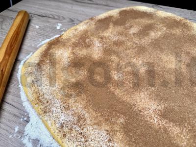 Moliūgų-apelsinų cinamoniniai bandelės Žingsnis 3