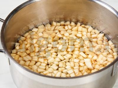 Obuolių uogienė žiemai Žingsnis 3