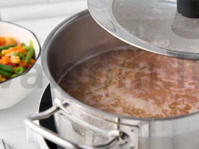 Žalioji grikių košė su daržovėmis Žingsnis 3