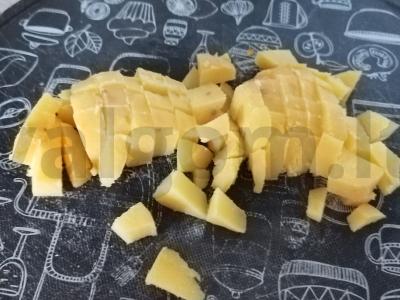 Olivje su žaliais žirneliais Žingsnis 2