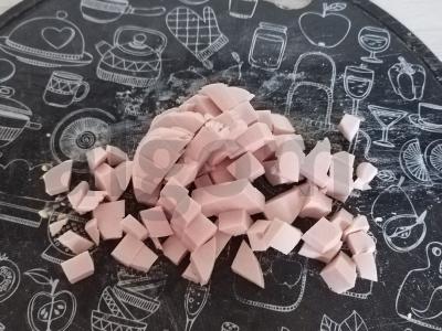 Olivje su žaliais žirneliais Žingsnis 5