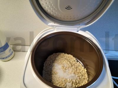 Avižų-kokosų košė lėtoje viryklėje Žingsnis 2