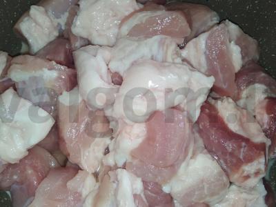 Šurpa su kiauliena pietums Žingsnis 1