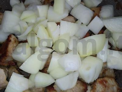 Šurpa su kiauliena pietums Žingsnis 3