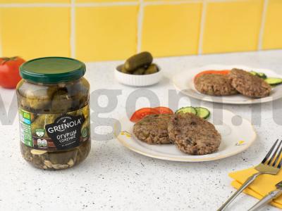 Grikių kotletai su grybais pagrindine nuotrauka