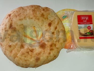 Tortilija su sūriu ir daržovėmis Žingsnis 3