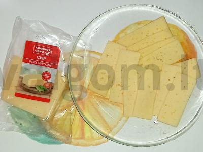 Tortilija su sūriu ir daržovėmis Žingsnis 4