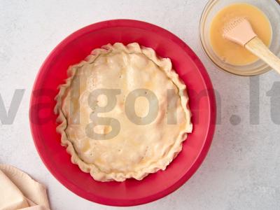 Paprastas vyšnių pyragas Žingsnis 9