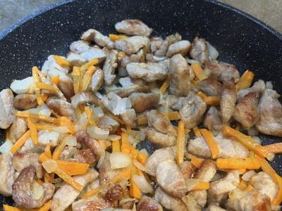 Kiaulienos troškinys per 50 minučių Žingsnis 7