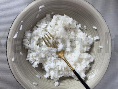 Keptas suši tortas su krevetėmis Žingsnis 1