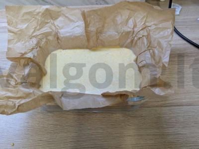 Be glitimo kukurūzų duona Žingsnis 3