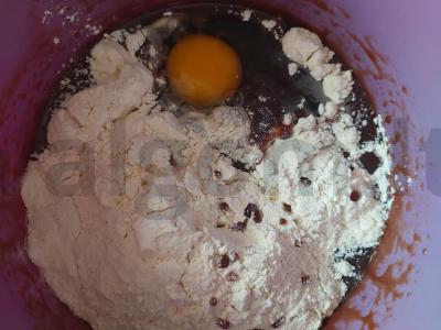 Šokoladinis keksiukas Žingsnis 3