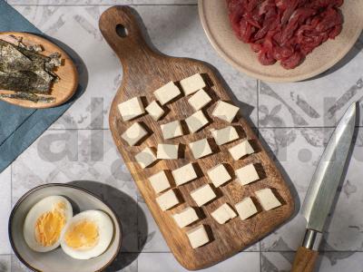 Ramenas su jautiena ir kimchi Žingsnis 5