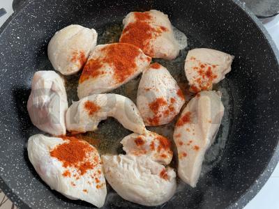 Armėniška čachohbili variacija Žingsnis 1