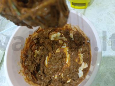 Skanus torto kremas Žingsnis 4