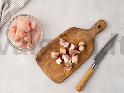 Kotletai burgeriams kaip „McDonald's“ Žingsnis 1