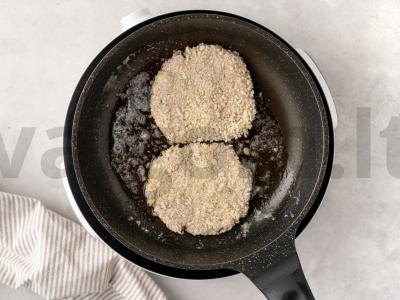 Kotletai burgeriams kaip „McDonald's“ Žingsnis 6