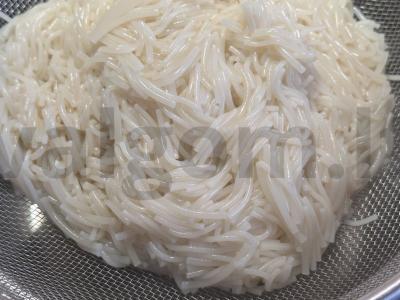 Itališka makaronų su sūriu, alyvuogių aliejumi ir marinuotais grybais Žingsnis 3