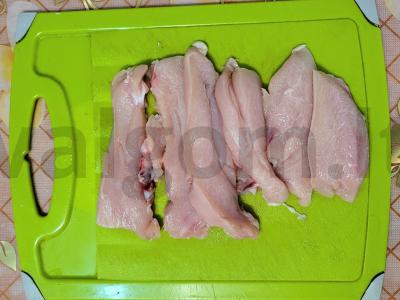 Sultingas vištienos filė ant grotelių su aromatiniais prieskoniais Žingsnis 1