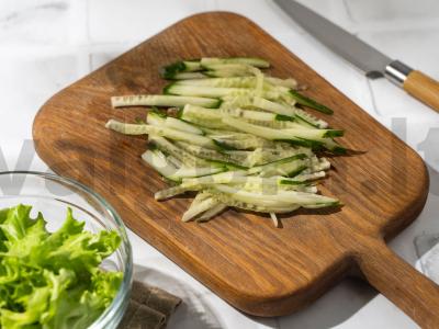 Spring rolls su žuvimi ir varškės sūriu Žingsnis 2