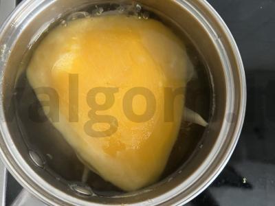 Moliūgų tyrė su liežuviu Žingsnis 1