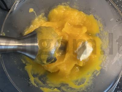 Moliūgų tyrė su liežuviu Žingsnis 4