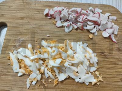 Tortilija su krabų įdaru Žingsnis 1