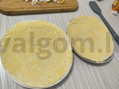 Tortilija su krabų įdaru Žingsnis 2