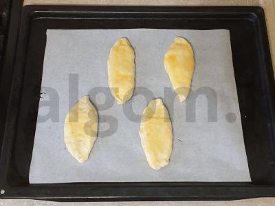 Pyragėliai su vištienos ir sūrio įdaru Žingsnis 5