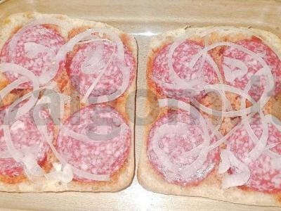 Pica su lečo ant čiabatos Žingsnis 4