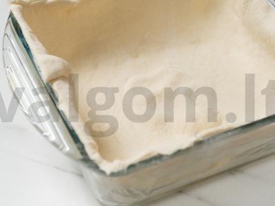 Sluoksniuotas pyragas su vyšniomis Žingsnis 4