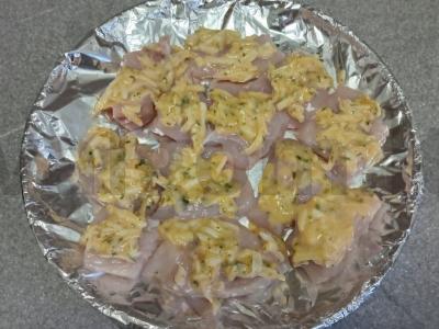 Skrudinti vištienos nagetai sūrio paniravime Žingsnis 9