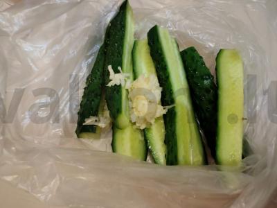 Užkandis „Sukrėsti agurkai“ Žingsnis 4