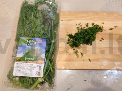 Užkandis „Sukrėsti agurkai“ Žingsnis 5