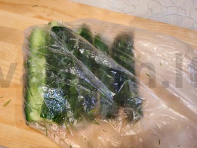 Užkandis „Sukrėsti agurkai“ Žingsnis 7