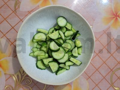 Sultingas salotas „Gloria“ Žingsnis 1