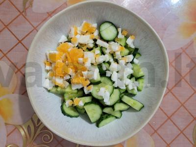 Sultingas salotas „Gloria“ Žingsnis 2