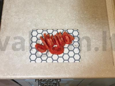 Krištolinė šašlykinė su vištiena, paprika ir žolelėmis Žingsnis 6