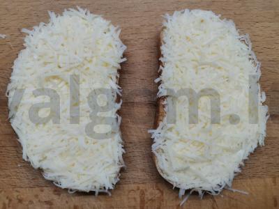 Sumuštiniai su silke ir sūriu Žingsnis 3