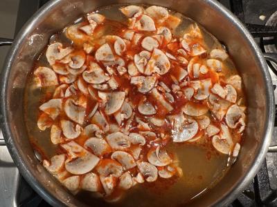 Sriuba pagal „Tom Yum“ motyvus Žingsnis 4