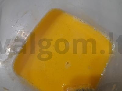 Oranžinės bandelės su cukrumi Žingsnis 15