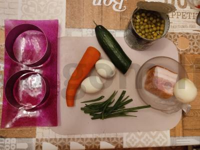 Naujųjų metų vyriškas salotas Žingsnis 2