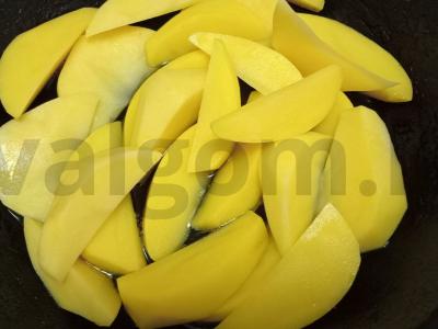 Menkių patiekalas Astrakane pietums Žingsnis 2