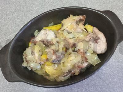 Menkių patiekalas Astrakane pietums Žingsnis 11