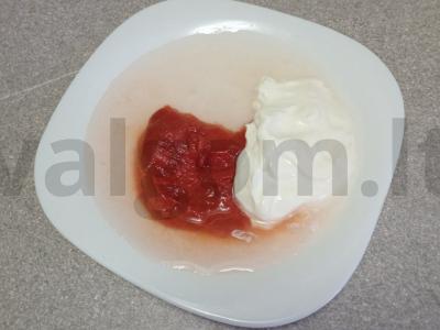 Menkių patiekalas Astrakane pietums Žingsnis 13