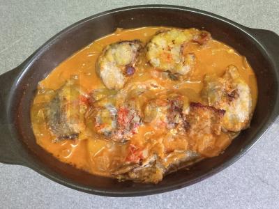 Menkių patiekalas Astrakane pietums Žingsnis 16